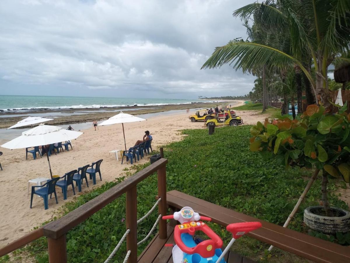 Estudio Marulhos, Varanda Com Vista De Mar E Parque Aquatico, A Beira-Mar Mar De Muro Alto, Com Wi-Fi, Restaurante, Estacionamento E A 10' De Pôrto das Galinhas المظهر الخارجي الصورة