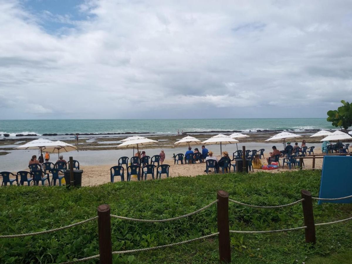 Estudio Marulhos, Varanda Com Vista De Mar E Parque Aquatico, A Beira-Mar Mar De Muro Alto, Com Wi-Fi, Restaurante, Estacionamento E A 10' De Pôrto das Galinhas المظهر الخارجي الصورة